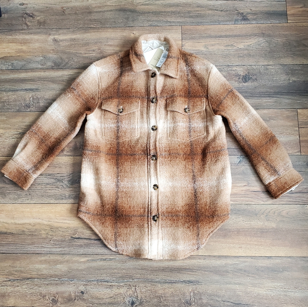 Wilfred Free The Ganna Shirt Jacket (Size Medium)